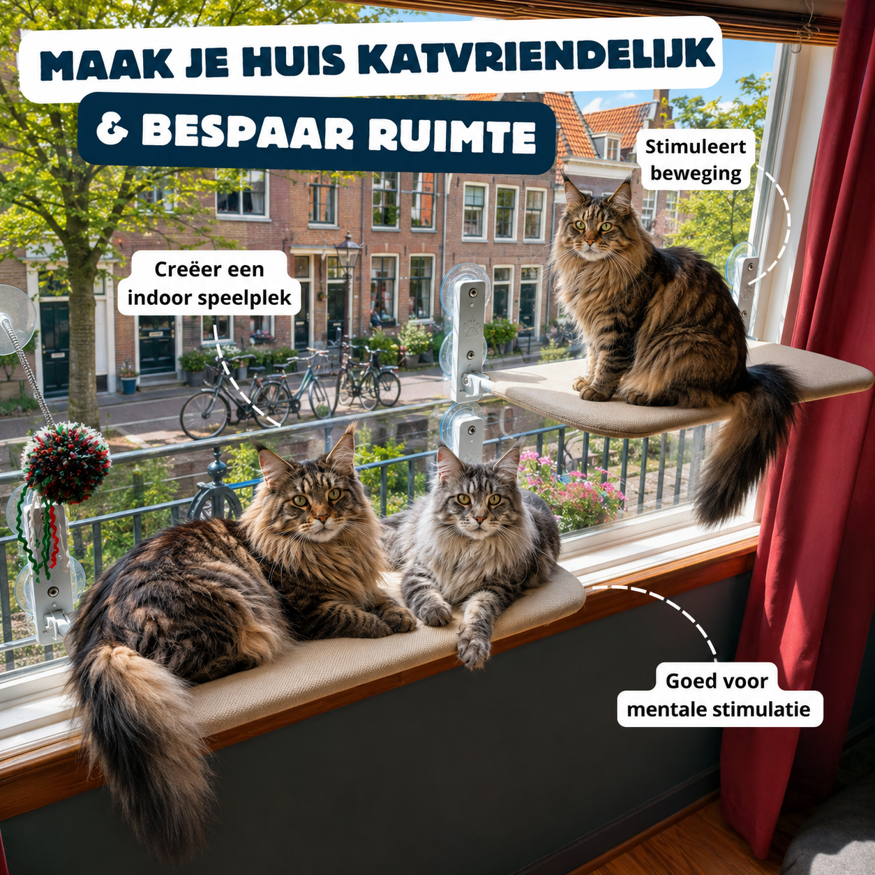 Coco® kattenhangmat